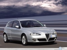 Alfa Romeo 147 right front wallpaper