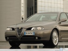 Alfa Romeo 166 front right side wallpaper