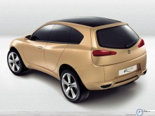 Alfa Romeo Concept Car back left bronze wallpaper