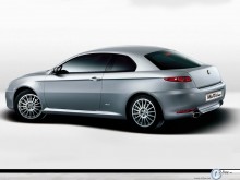 Alfa Romeo GT grey back left  wallpaper