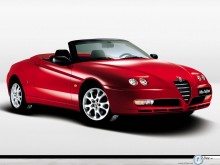 Alfa Romeo Spider front side wallpaper