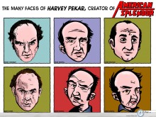 American Splendor faces wallpaper