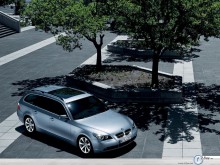 Bmw Serie 5 top view wallpaper