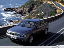 Bmw Serie 7 ocean view wallpaper