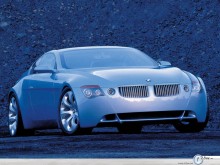 Bmw Z9 neon front left angle wallpaper