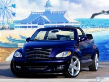 Chrysler PT Cruiser Convertible London eye wallpaper