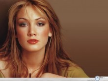 Delta Goodrem red lips wallpaper