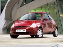 Ford Ka modern building wallpaper