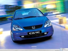 Honda Civic front profile wallpaper