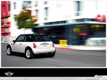 Mini Cooper white  wallpaper