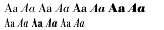 URW Bodoni Antiqua Volume