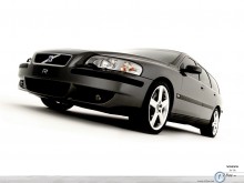 Volvo S60R black  wallpaper