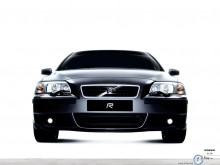 Volvo S60R front profile wallpaper